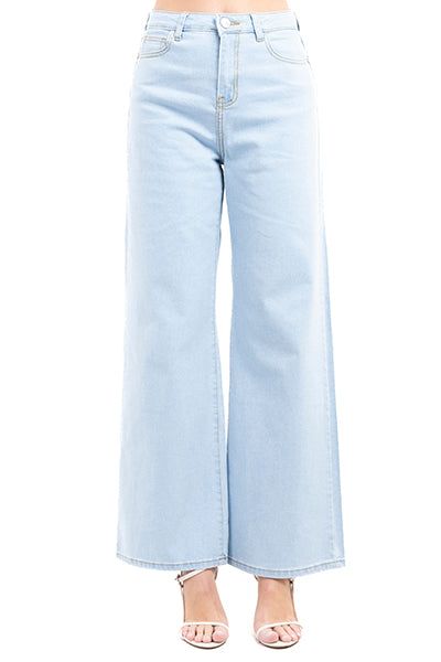 Jeans wide leg brillos sold by Shasa