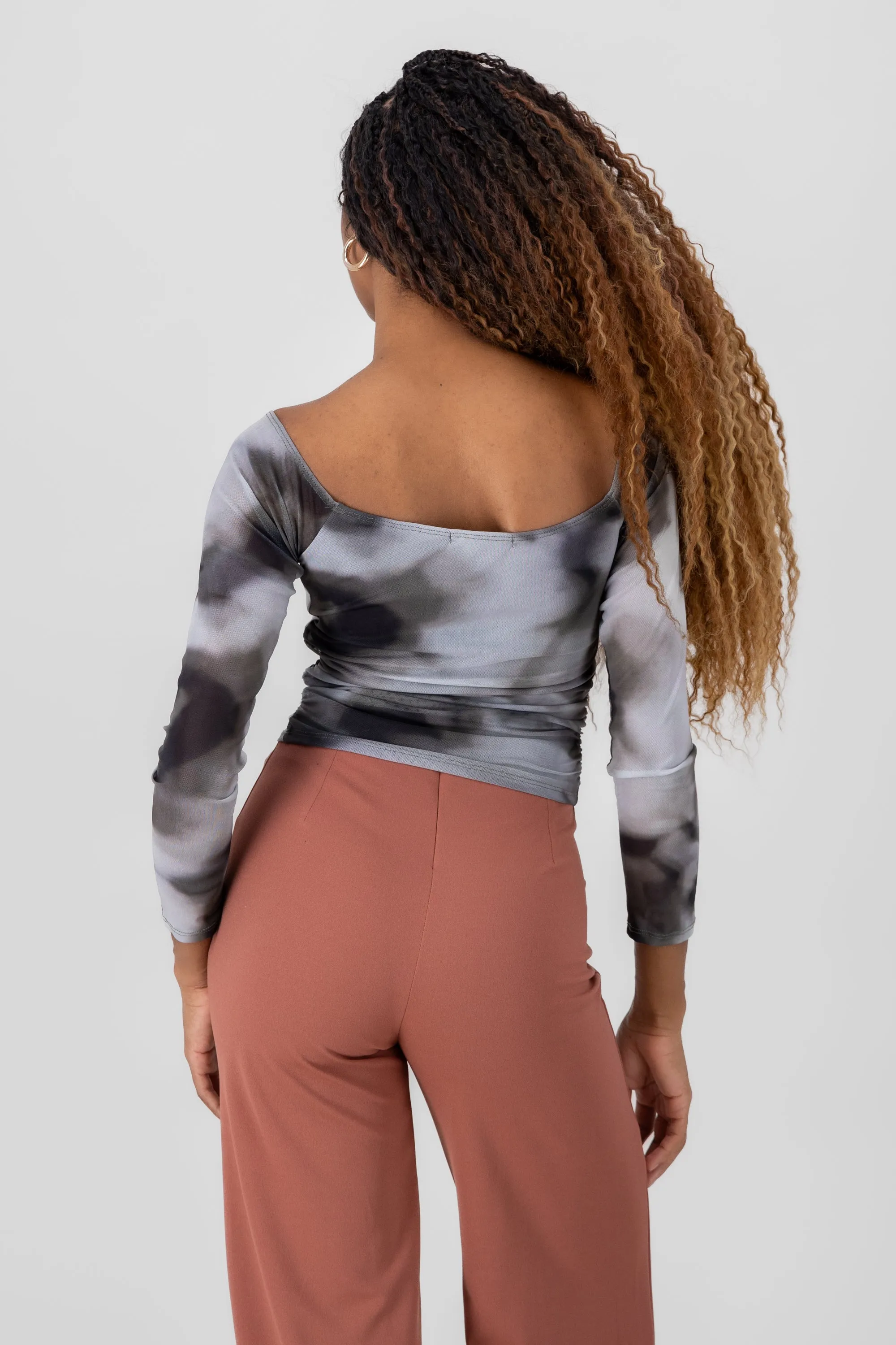 Top sn hombros mesh degradado sold by Shasa product image thumbnail 4