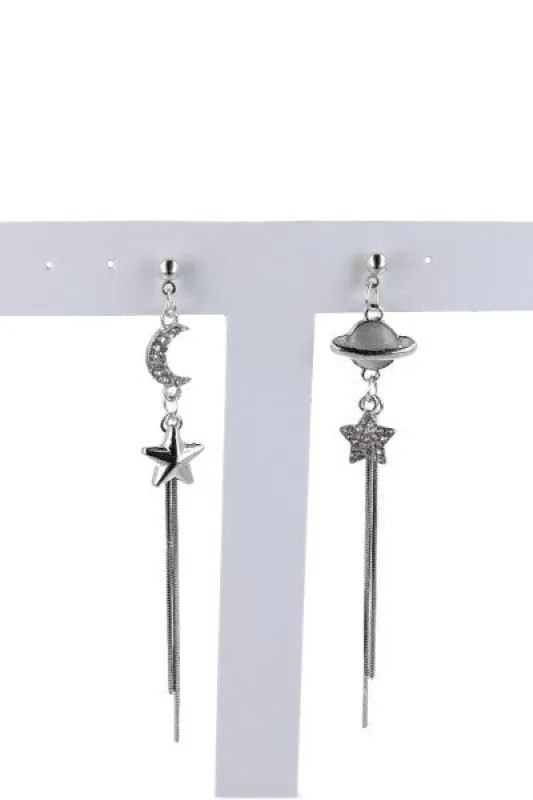Aretes maxi planeta estrellas sold by Shasa