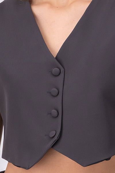 Chaleco Sastre Crop Con Botones Hypsters sold by Shasa product image thumbnail 2