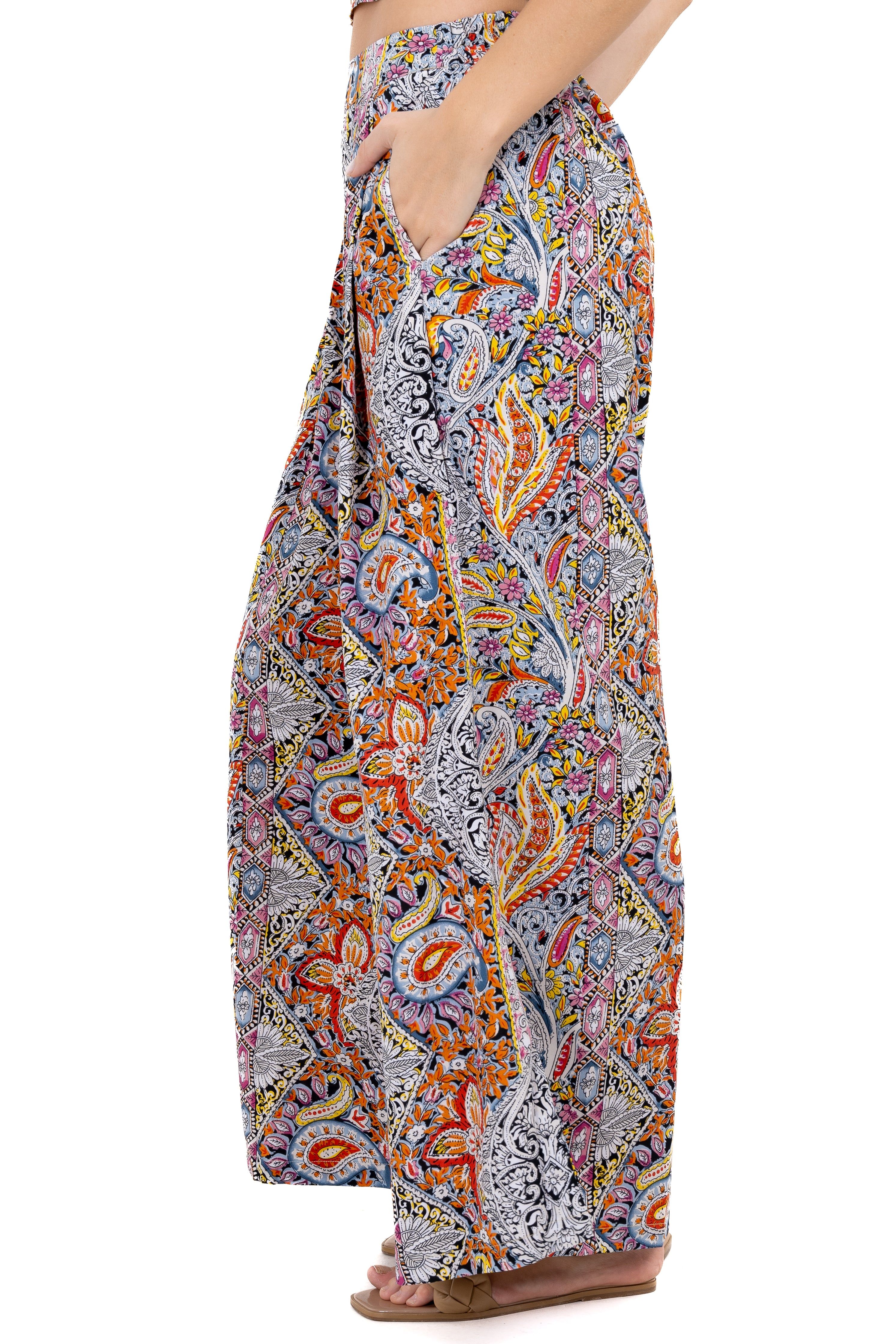 Pantalón Wide Leg Estampado sold by Shasa product image thumbnail 3