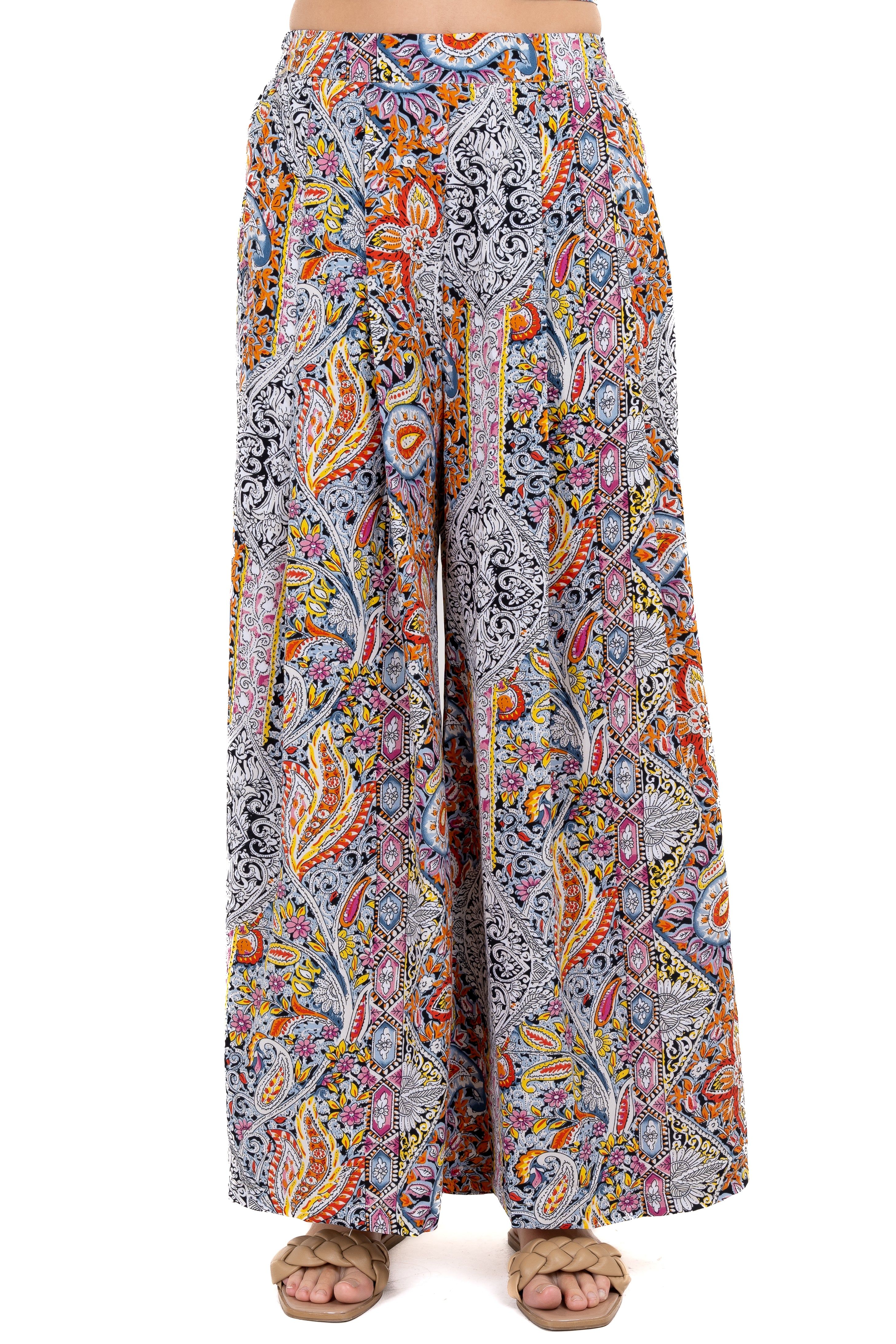 Pantalón Wide Leg Estampado sold by Shasa