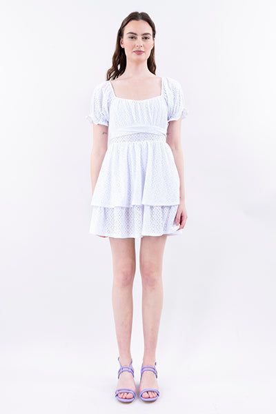 Vestido mini olanes eyelets sold by Shasa product image thumbnail 2