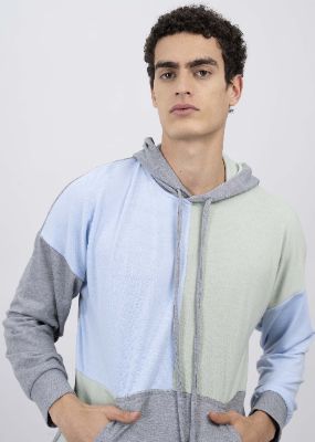 Sudadera capucha bloques sold by Shasa