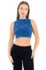 Top cuello alto deslavado sold by Shasa