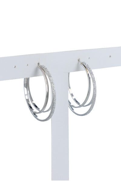 Arracadas metálicas glitter sold by Shasa product image thumbnail 2