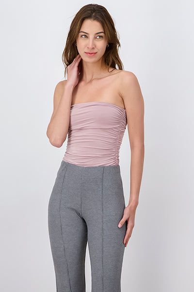 Bodysuit strapless detalle drapeado sold by Shasa product image thumbnail 2