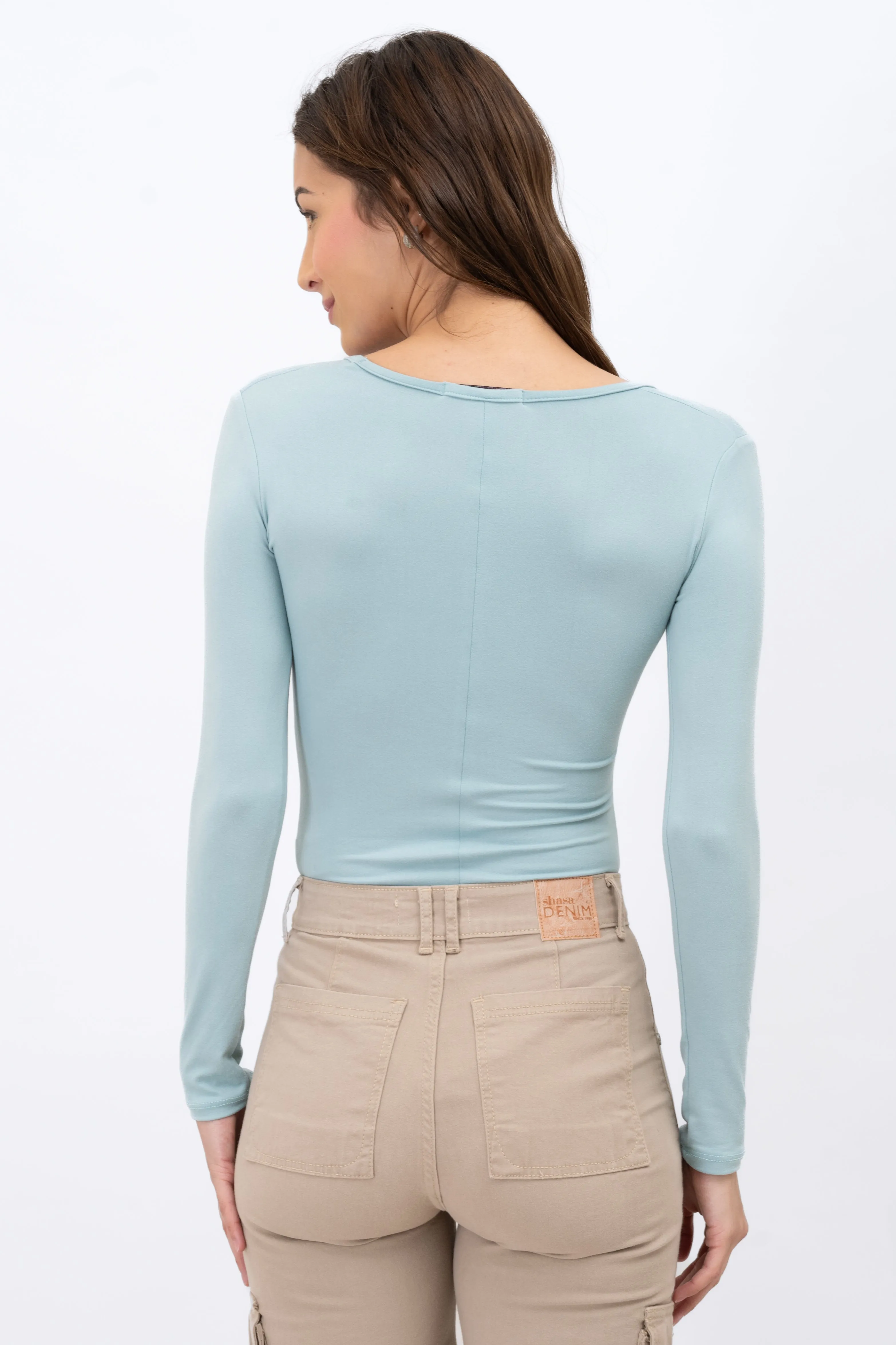 Bodysuit Liso Escote Cuadrado sold by Shasa product image thumbnail 4