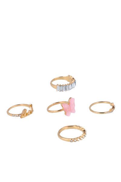 Set 5 anillos mariposa sold by Shasa product image thumbnail 2