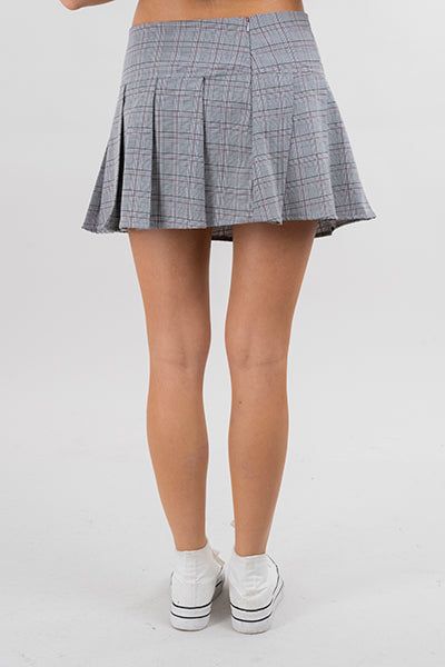 Falda mini tableada cuadros sold by Shasa product image thumbnail 4