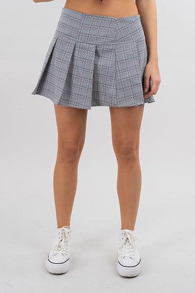 Falda mini tableada cuadros sold by Shasa product image thumbnail 2