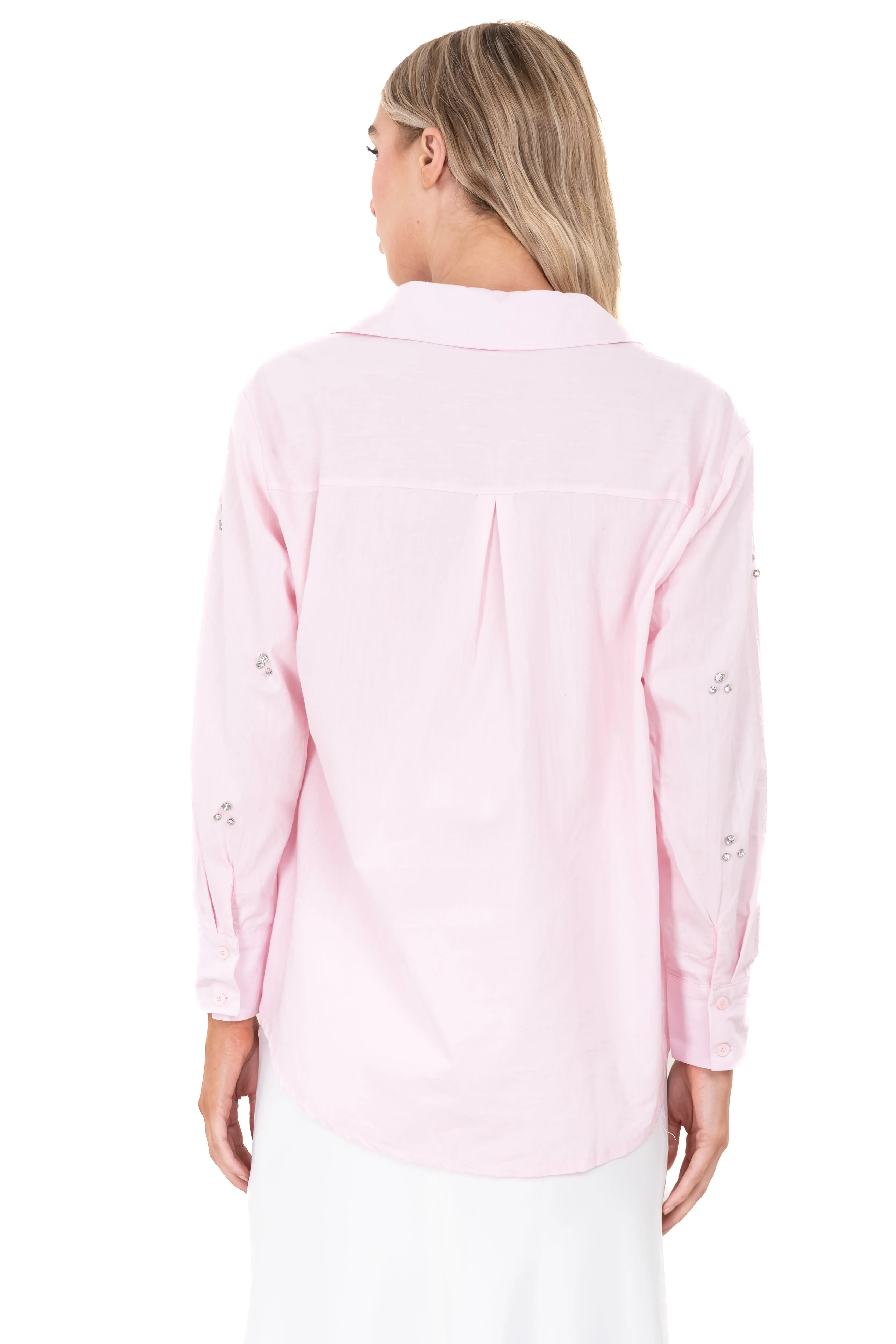 Camisa cuello solapa brillos sold by Shasa product image thumbnail 4