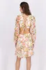 Vestido mini manga larga flores sold by Shasa