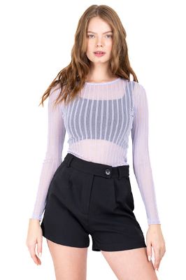 Bodysuit mesh líneas sold by Shasa