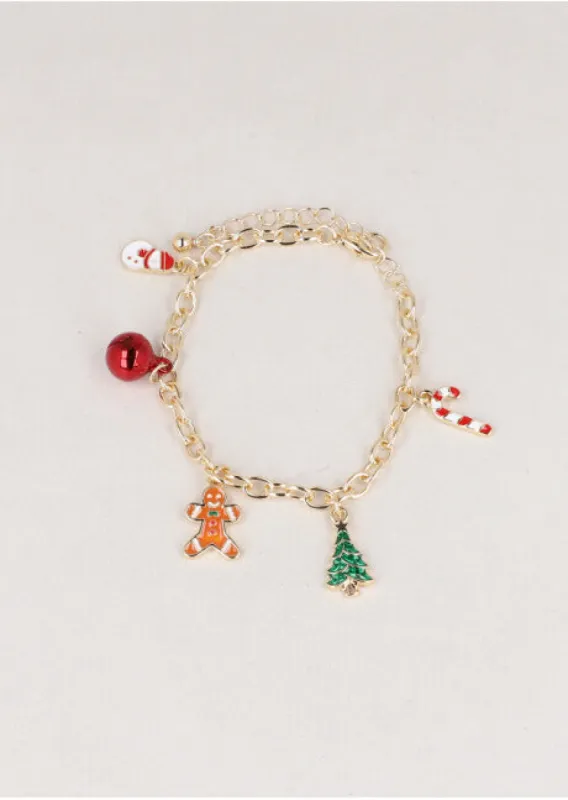 Pulsera dijes navidad sold by Shasa