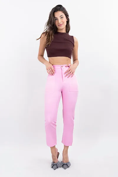 Pantalón Cintura Alta Capri Bolsas sold by Shasa product image thumbnail 2