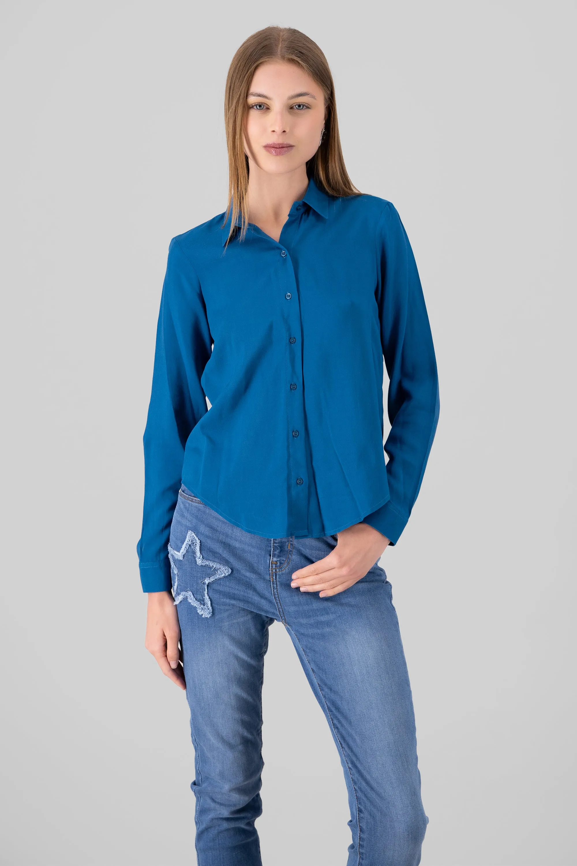 Camisa Manga Larga Lisa sold by Shasa