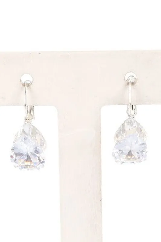 Aretes gota brillo sold by Shasa