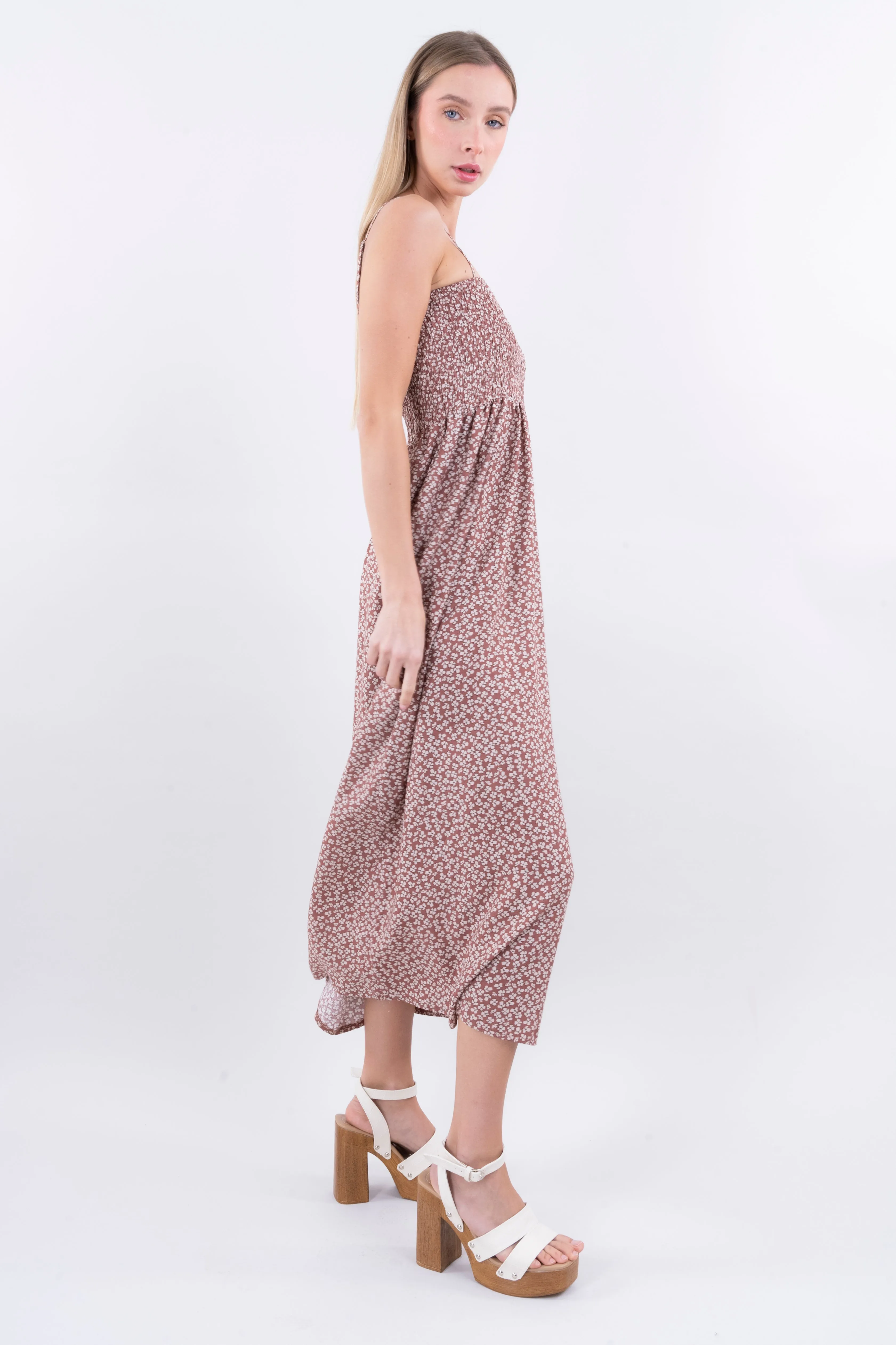 Vestido midi flores sold by Shasa product image thumbnail 3
