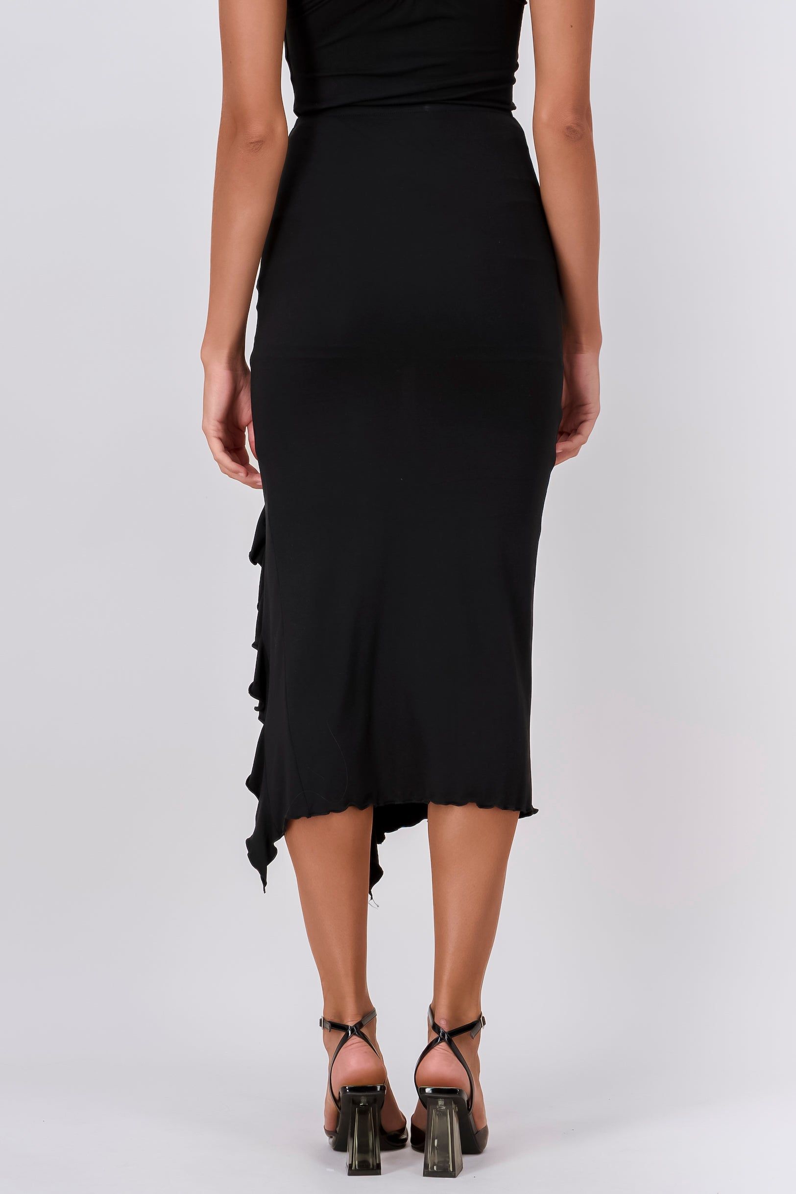 Falda Midi Detalle Abertura Olanes sold by Shasa product image thumbnail 4