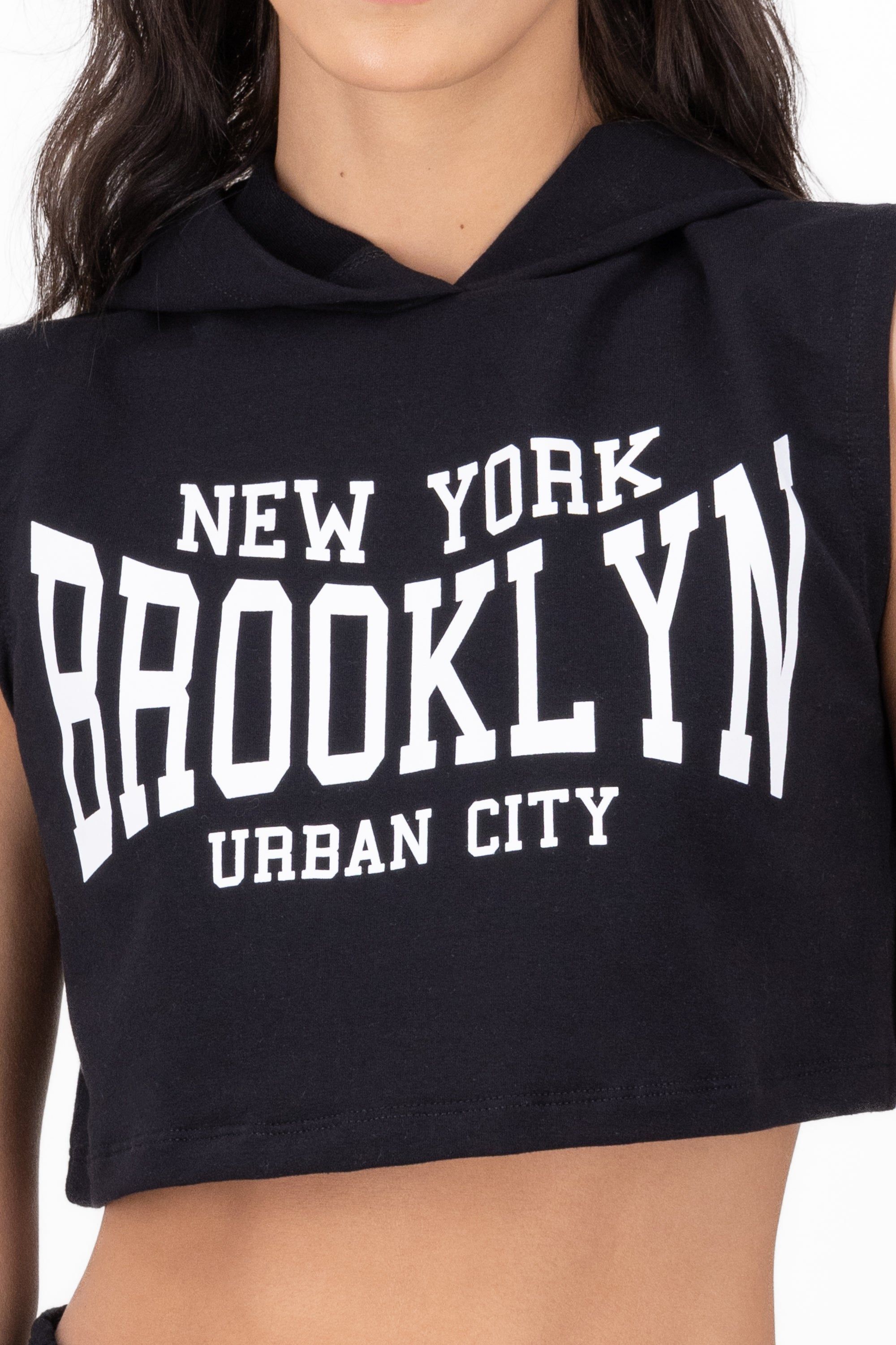 Sudadera Sin Mangas Crop Brooklyn sold by Shasa product image thumbnail 5