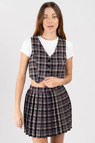 Falda tableada cuadros sold by Shasa product image thumbnail 5