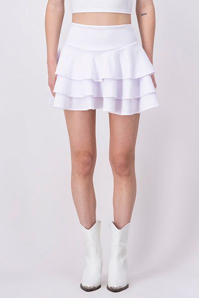 Falda Mini Triple Olán sold by Shasa product image thumbnail 2