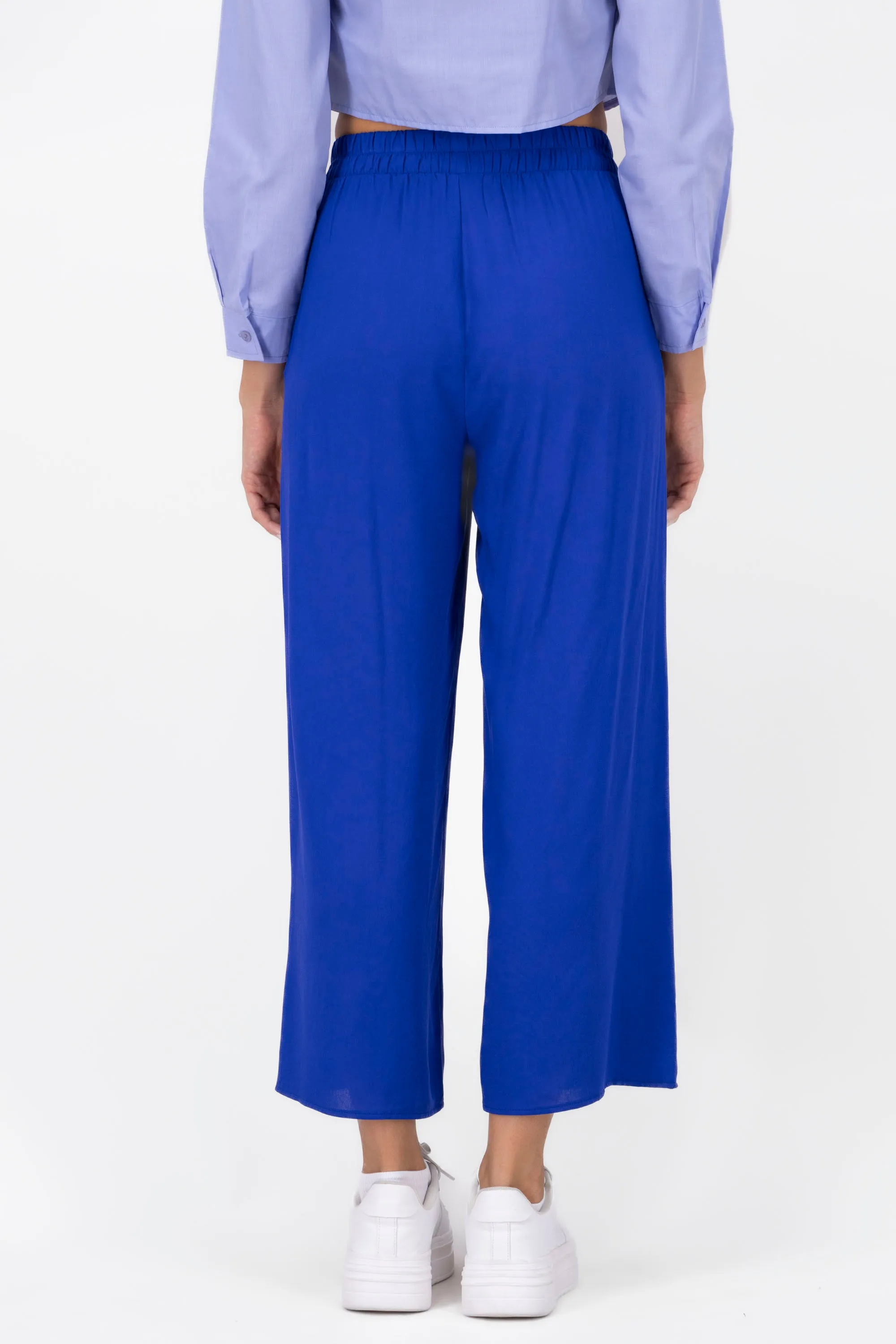 Pantalón Wide Leg Cintura Alta Fruncida sold by Shasa product image thumbnail 4