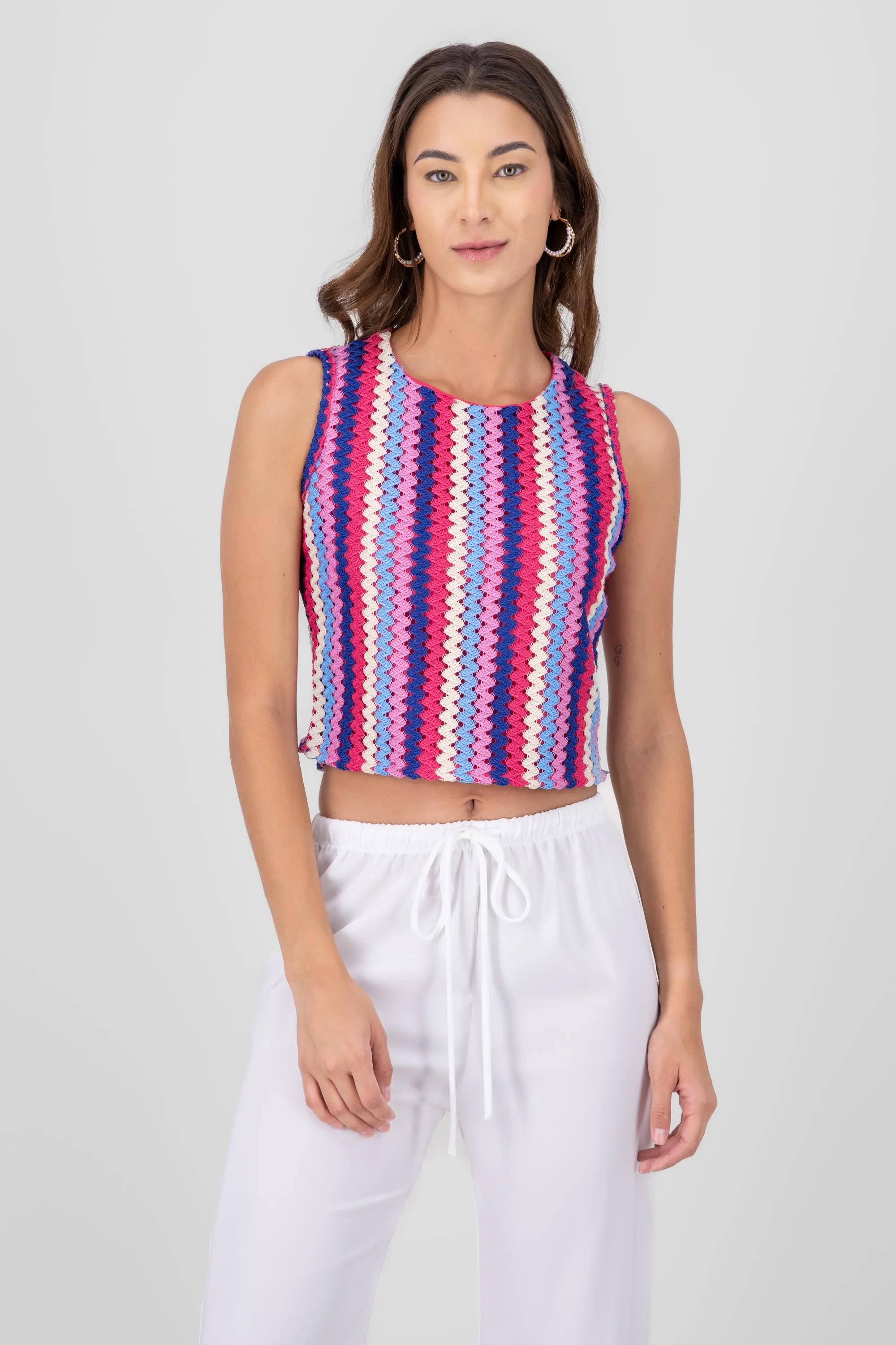 Top tejido lineas crochet Hypsters sold by Shasa product image thumbnail 2