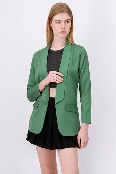 Saco Liso Solapa Recta sold by Shasa