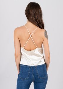 Top tirantes drapeado sold by Shasa