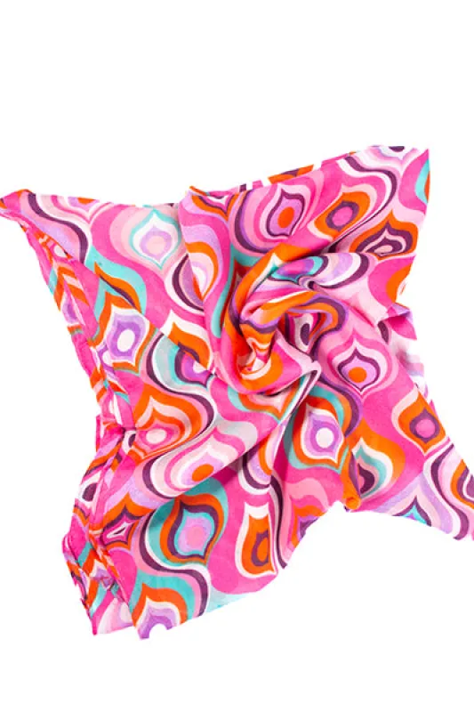 Pañuelo ondas multicolor sold by Shasa
