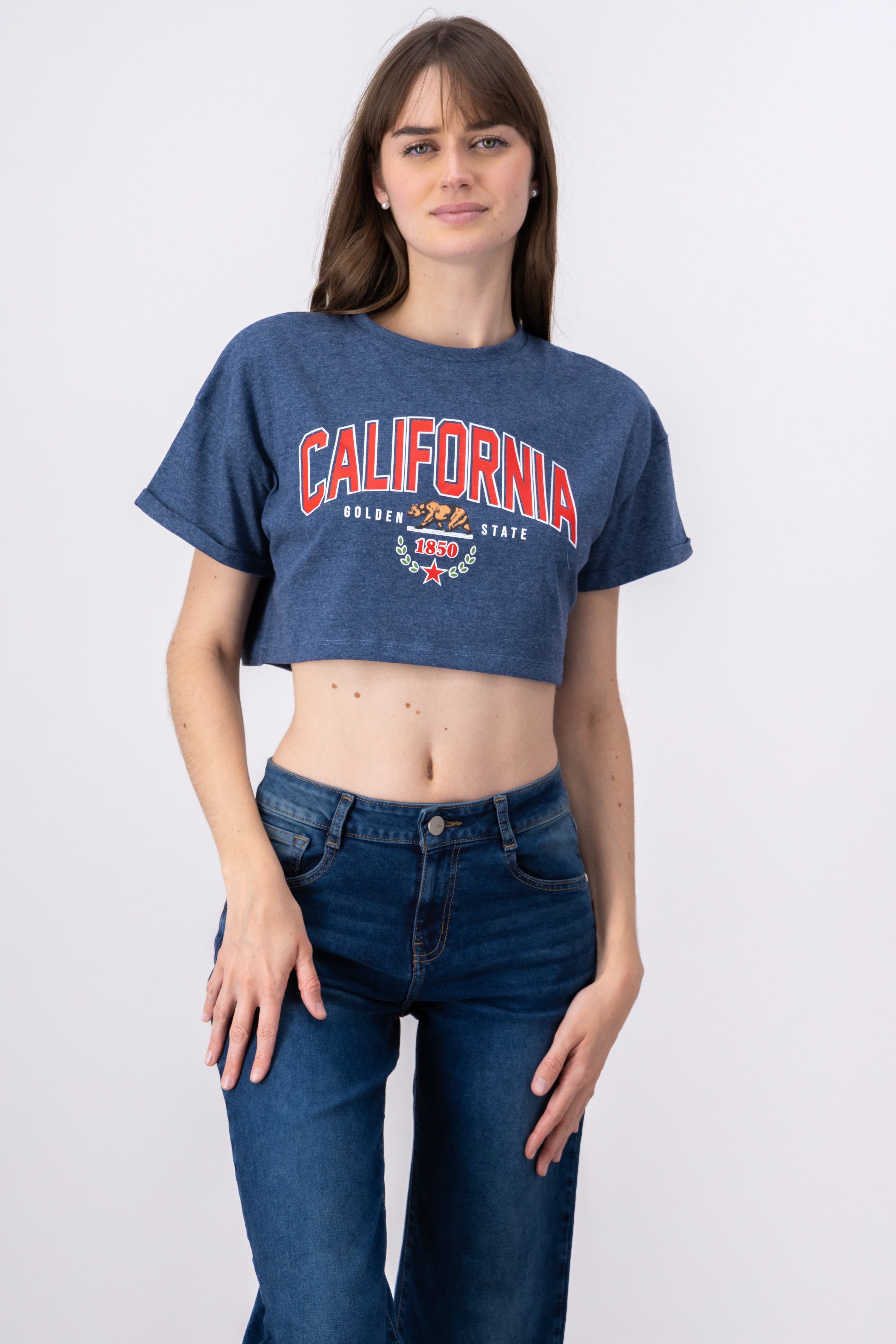Playera Crop California sold by Shasa product image thumbnail 2