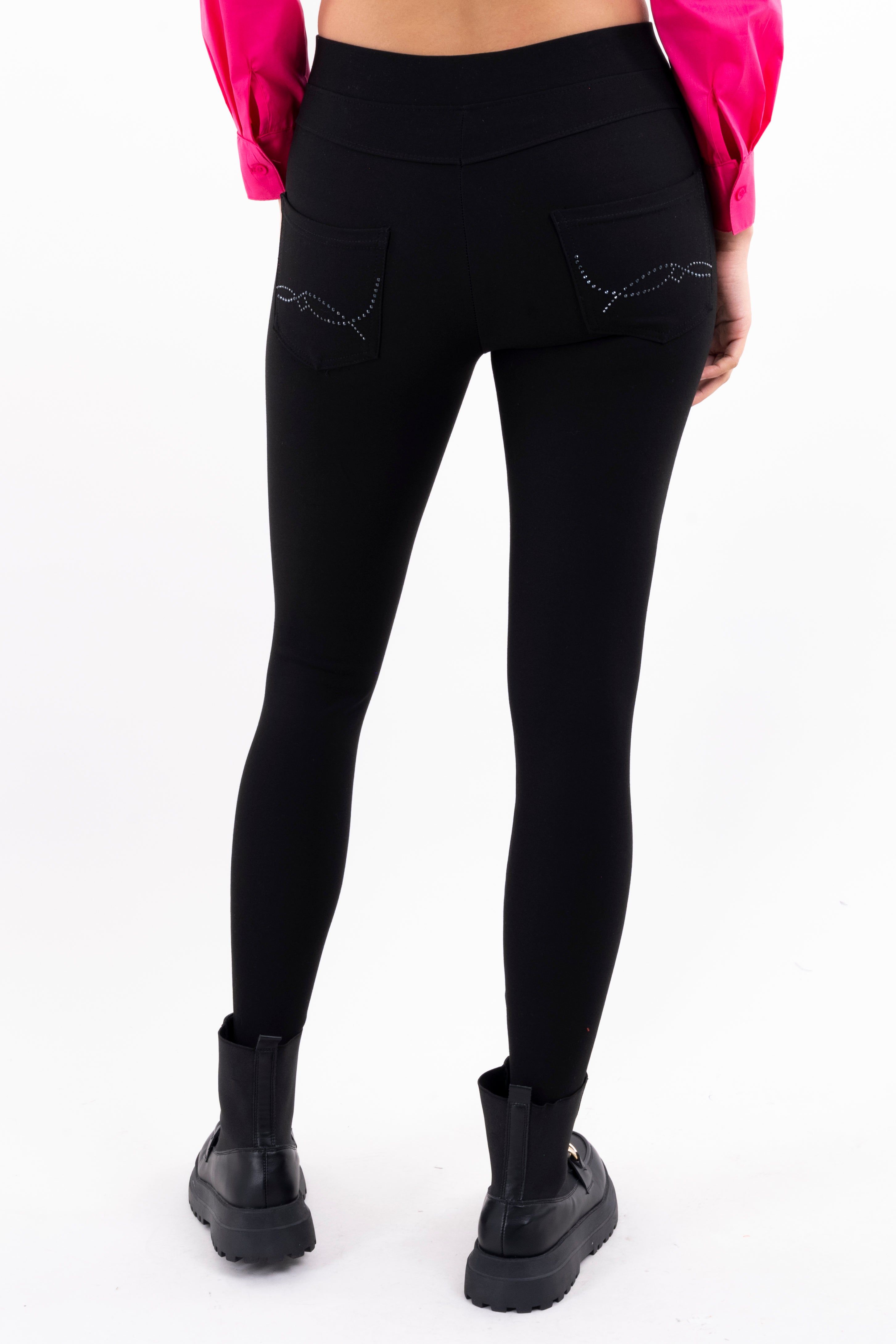 Leggings cintura media brillos bolsas sold by Shasa product image thumbnail 4