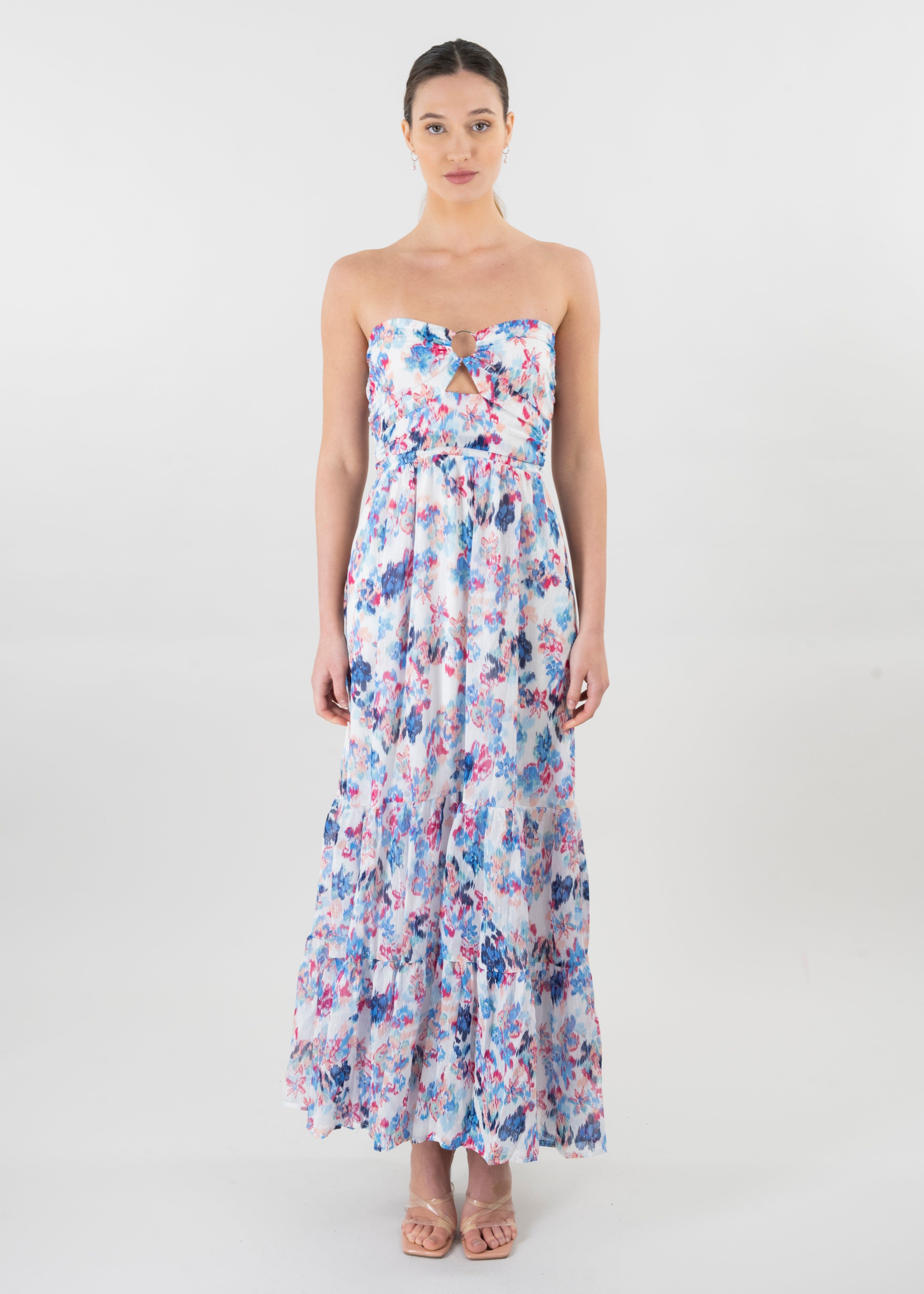 Vestido maxi flores sold by Shasa product image thumbnail 2