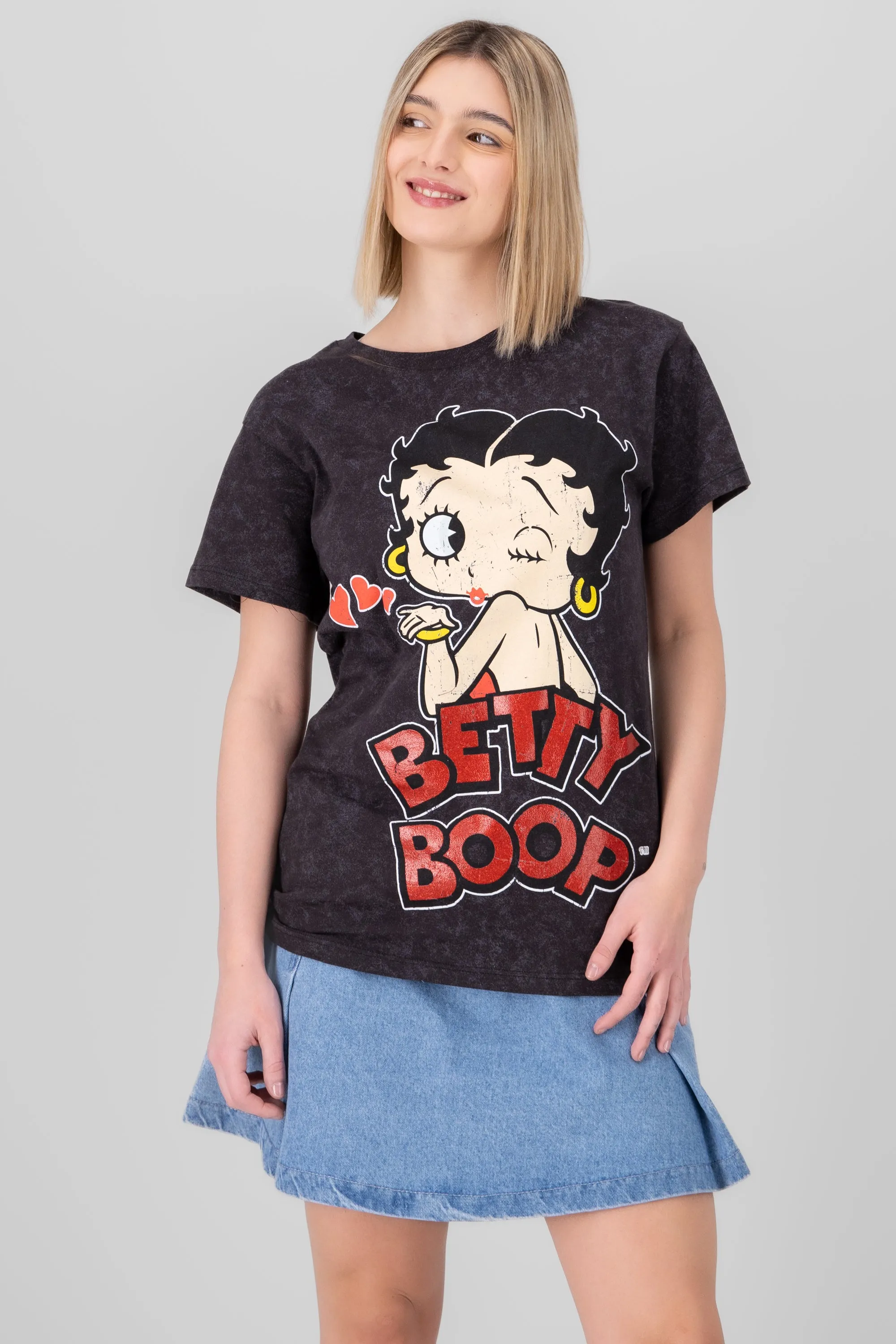 Playera betty boops kiss sold by Shasa product image thumbnail 2
