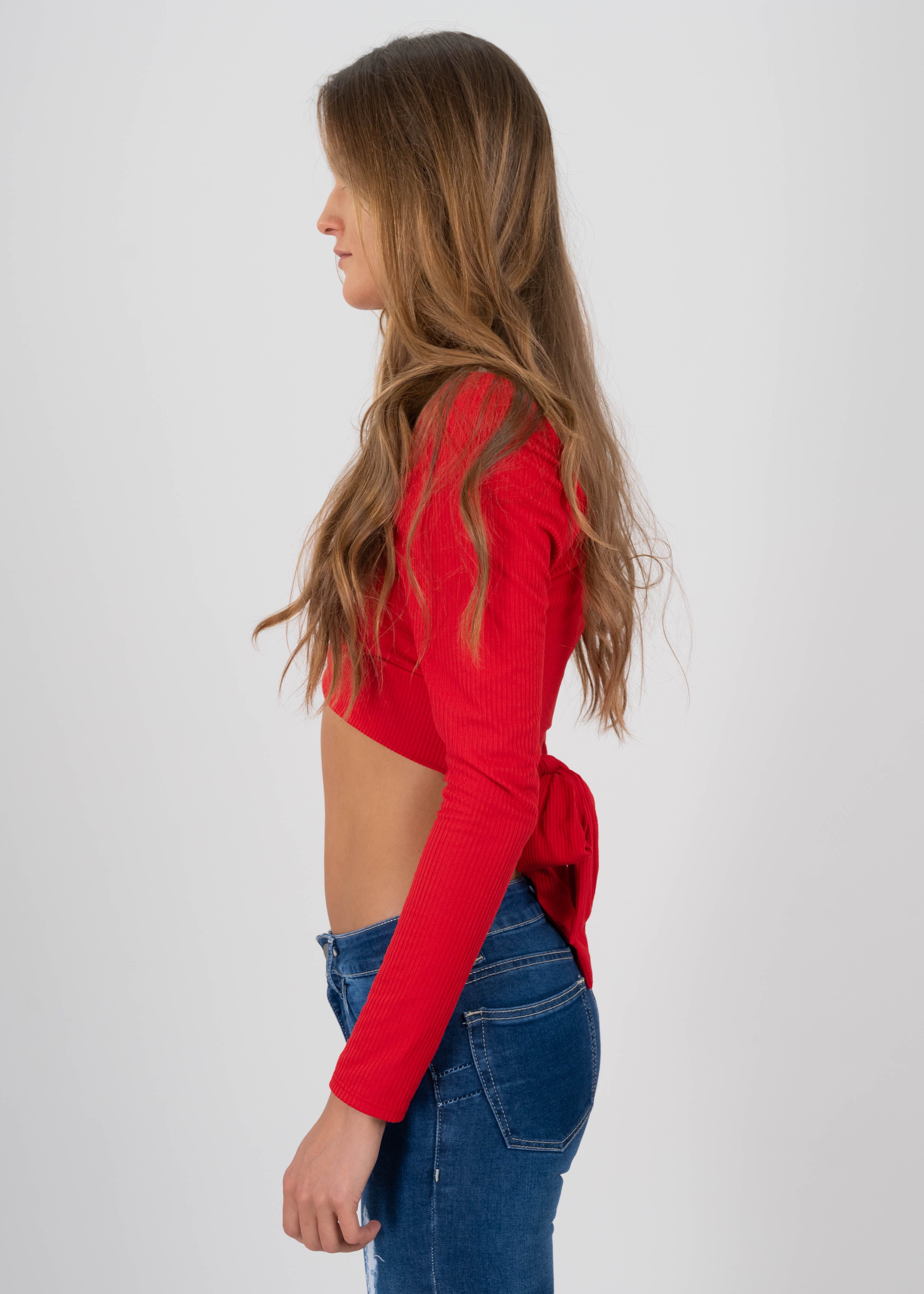 Top manga larga tiras traseras sold by Shasa product image thumbnail 3