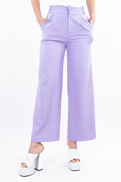 Pantalón liso pinzas sold by Shasa