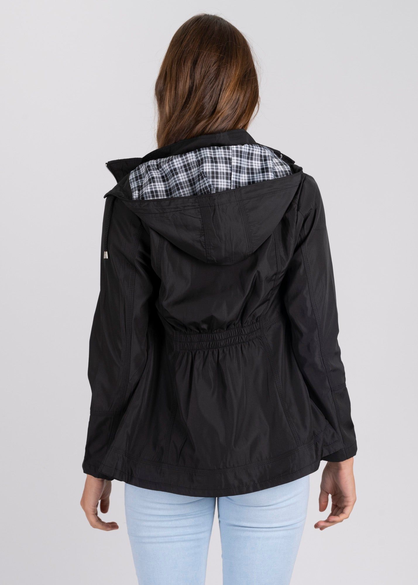 Gabardina corta forro cuadros sold by Shasa product image thumbnail 4