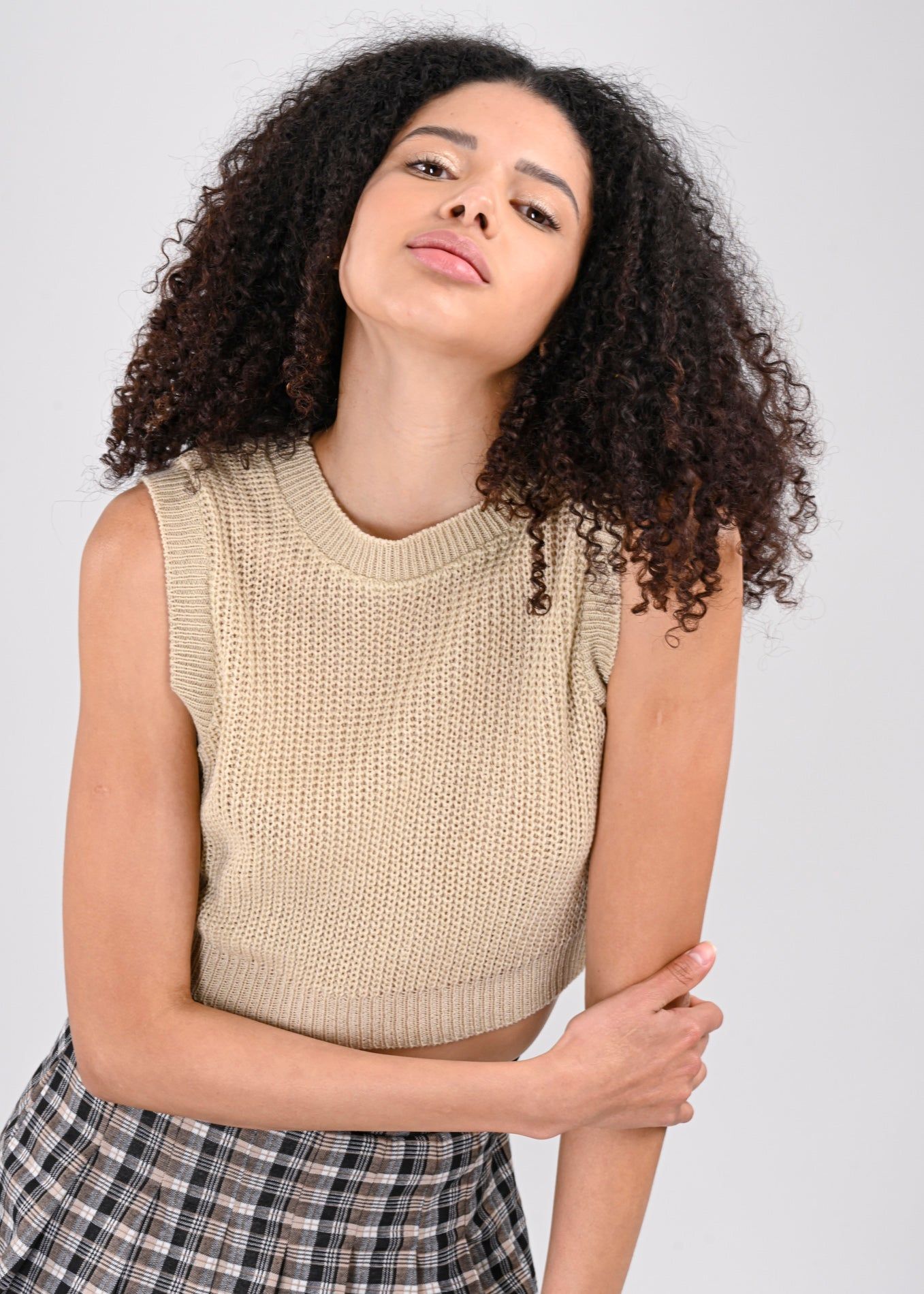 Top punto tejido sold by Shasa