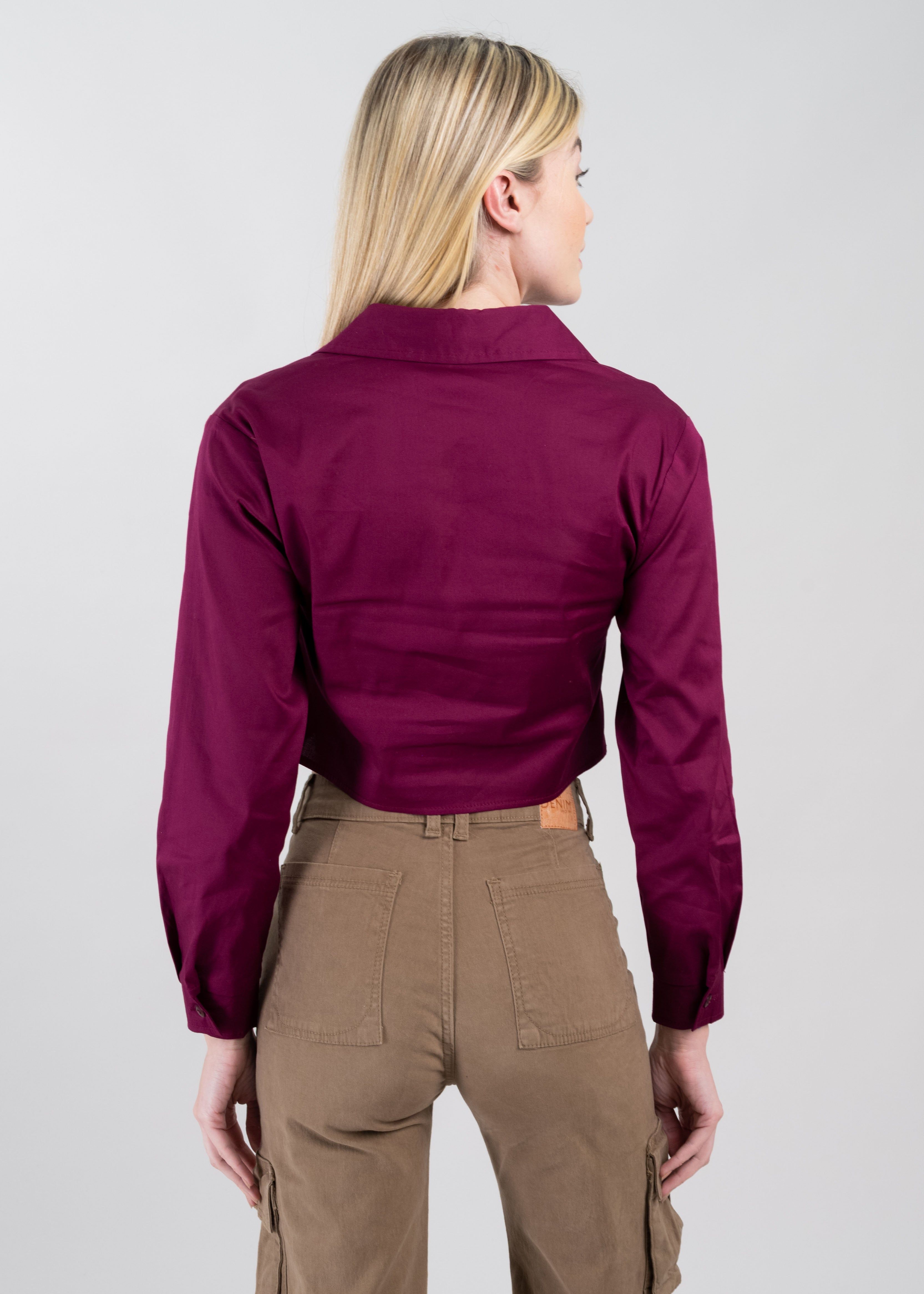 Camisa Crop Manga Larga sold by Shasa product image thumbnail 4