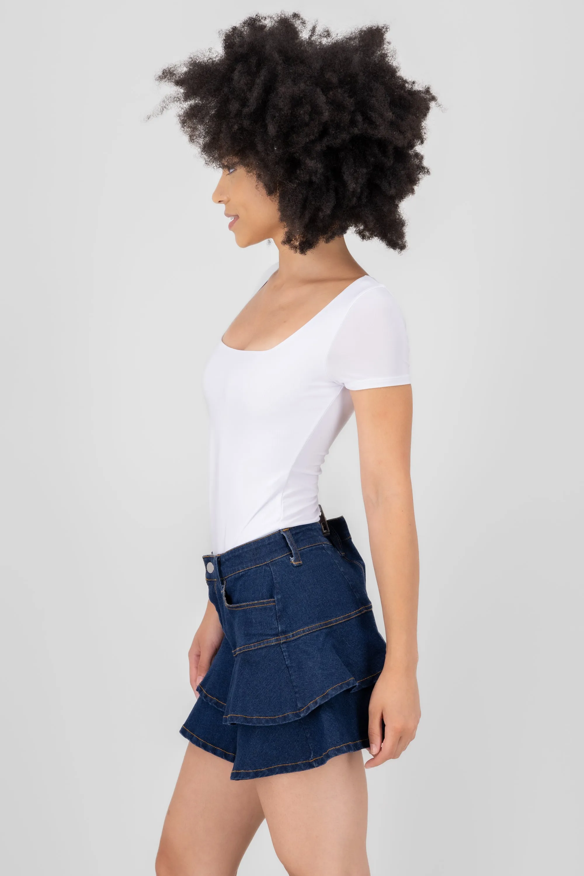 Body escote cuadrado doble tela sold by Shasa product image thumbnail 3