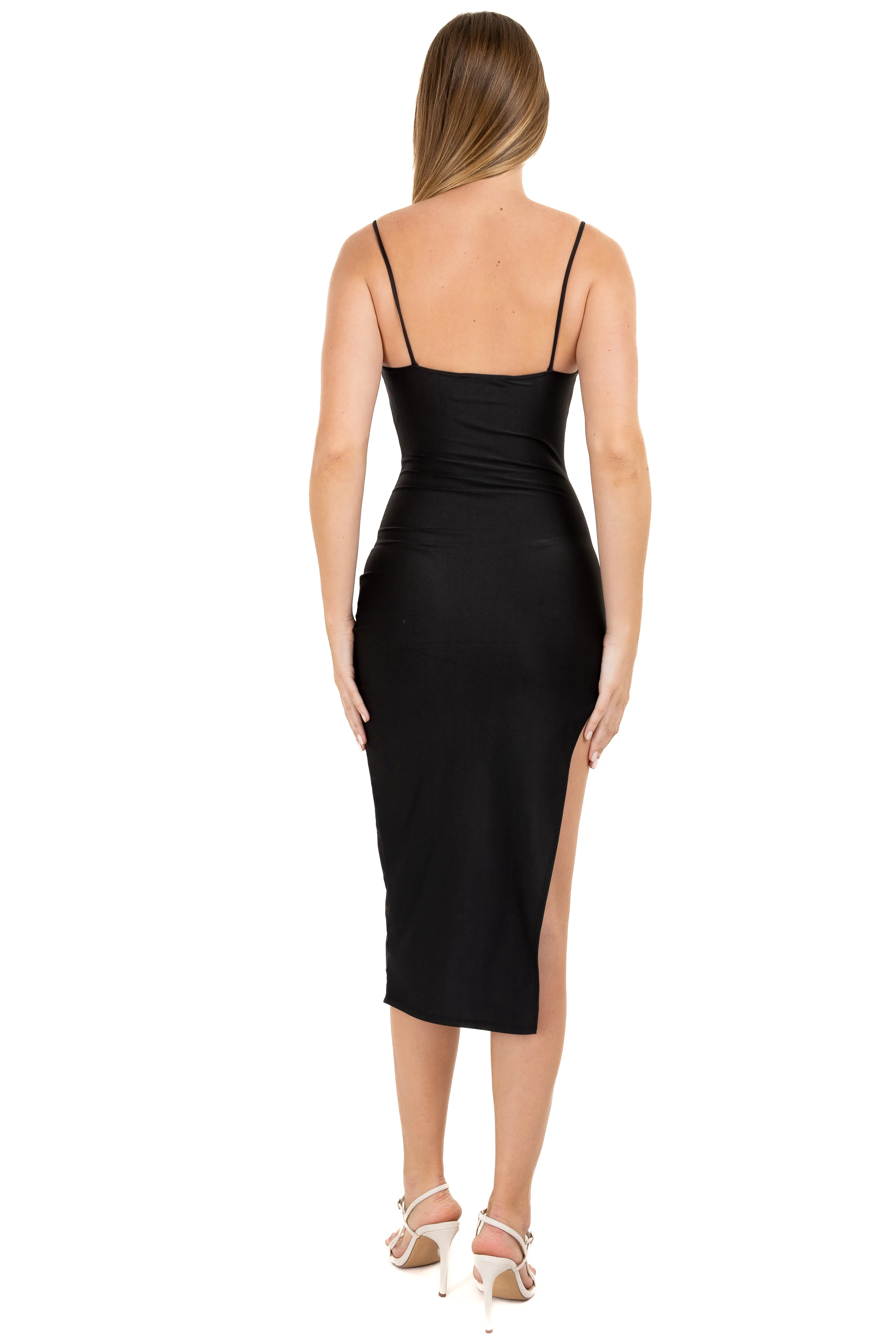 Vestido Midi Bodycon Drapeado sold by Shasa product image thumbnail 4