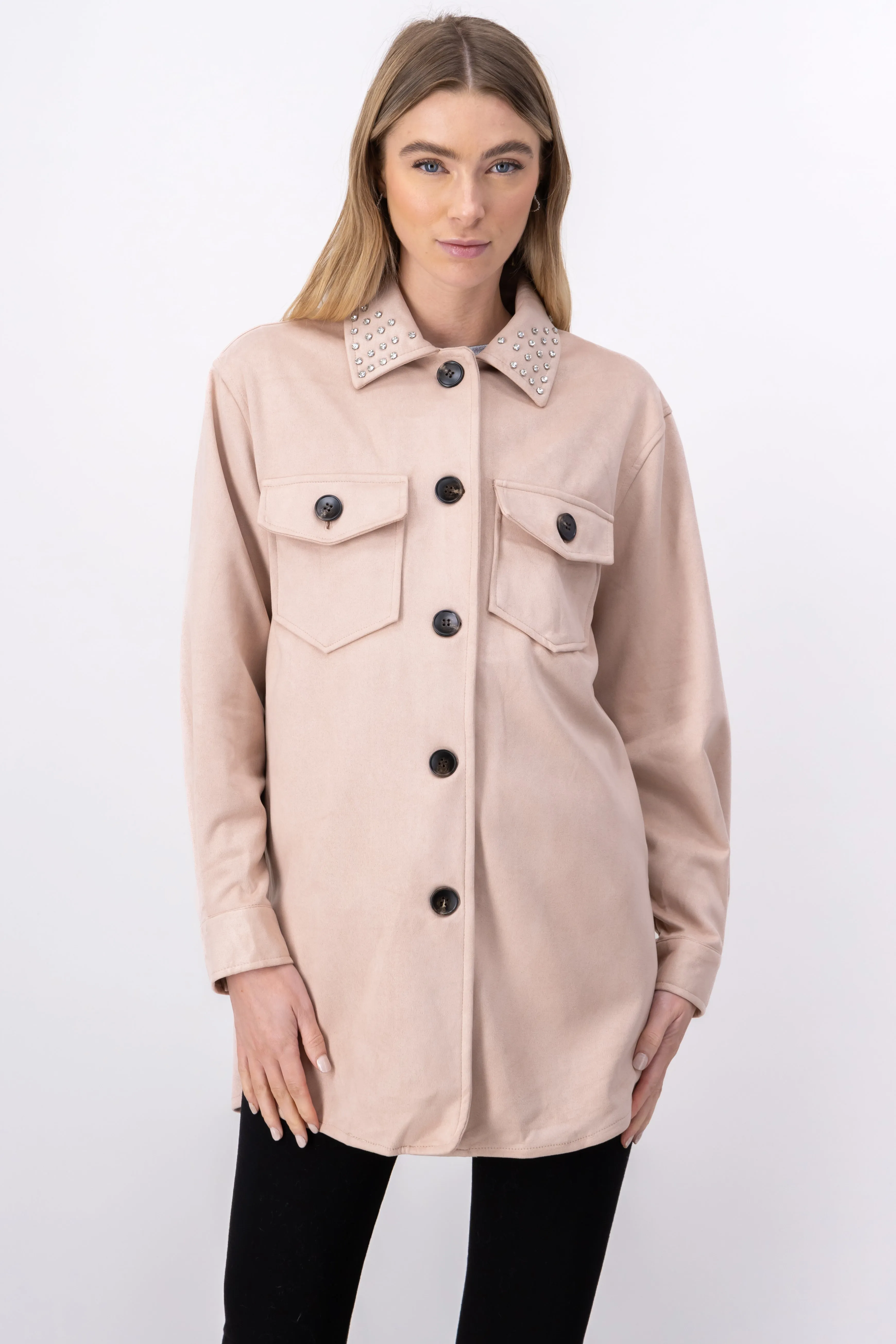 Shacket larga detalle brillos bolsas sold by Shasa product image thumbnail 2