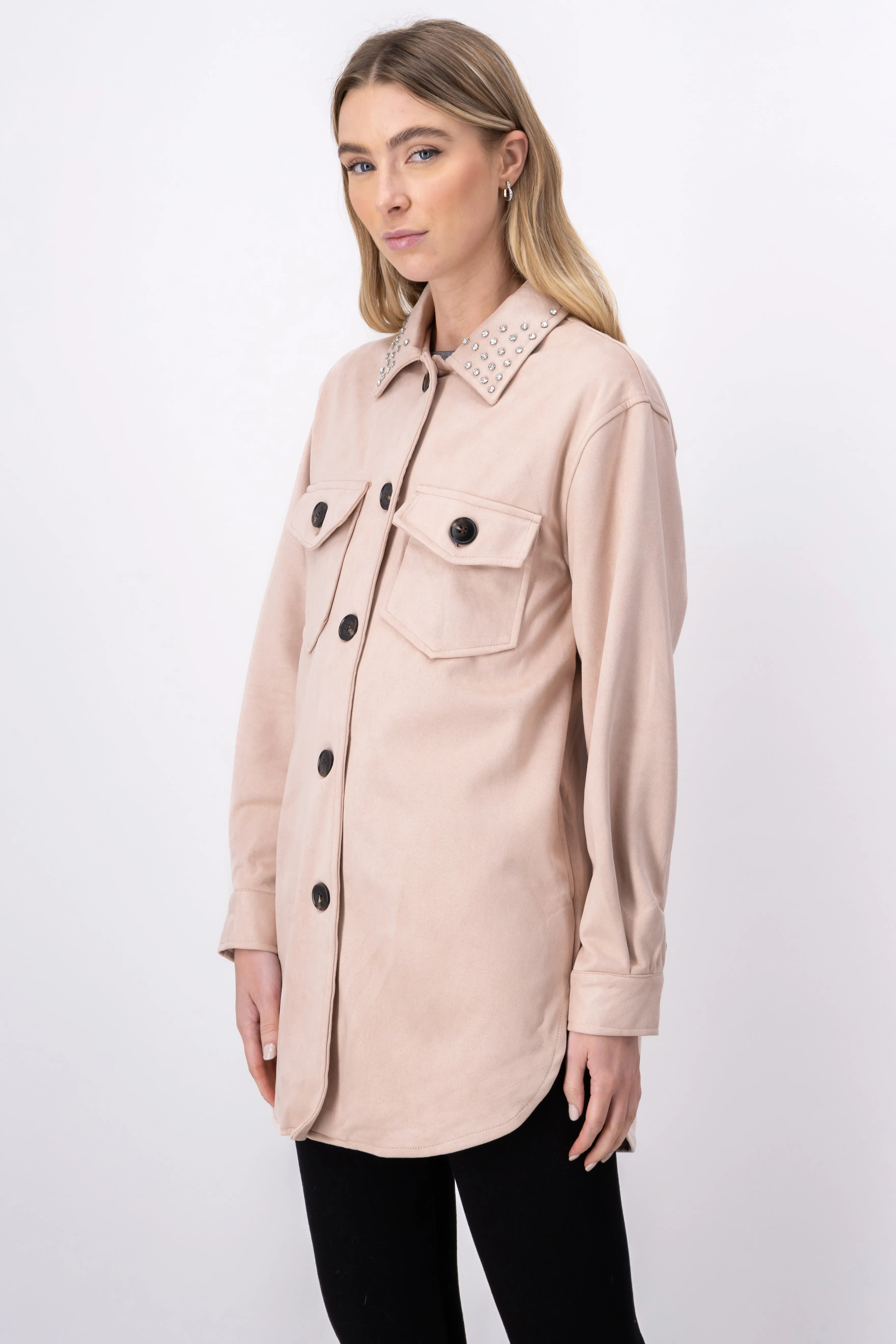 Shacket larga detalle brillos bolsas sold by Shasa product image thumbnail 3