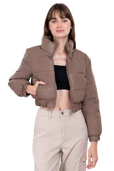 Chamarra puffer efecto piel sold by Shasa product image thumbnail 5