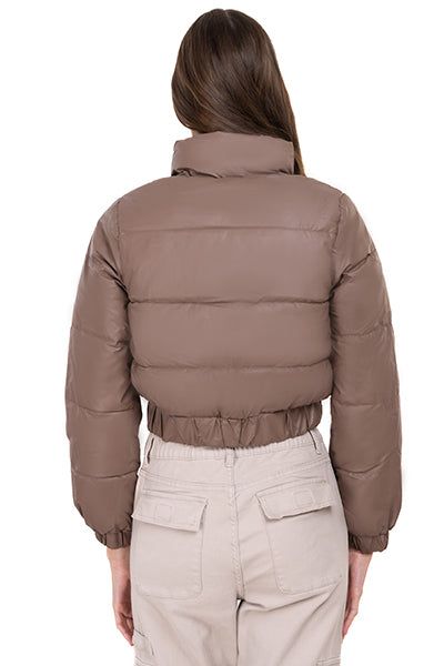 Chamarra puffer efecto piel sold by Shasa product image thumbnail 4