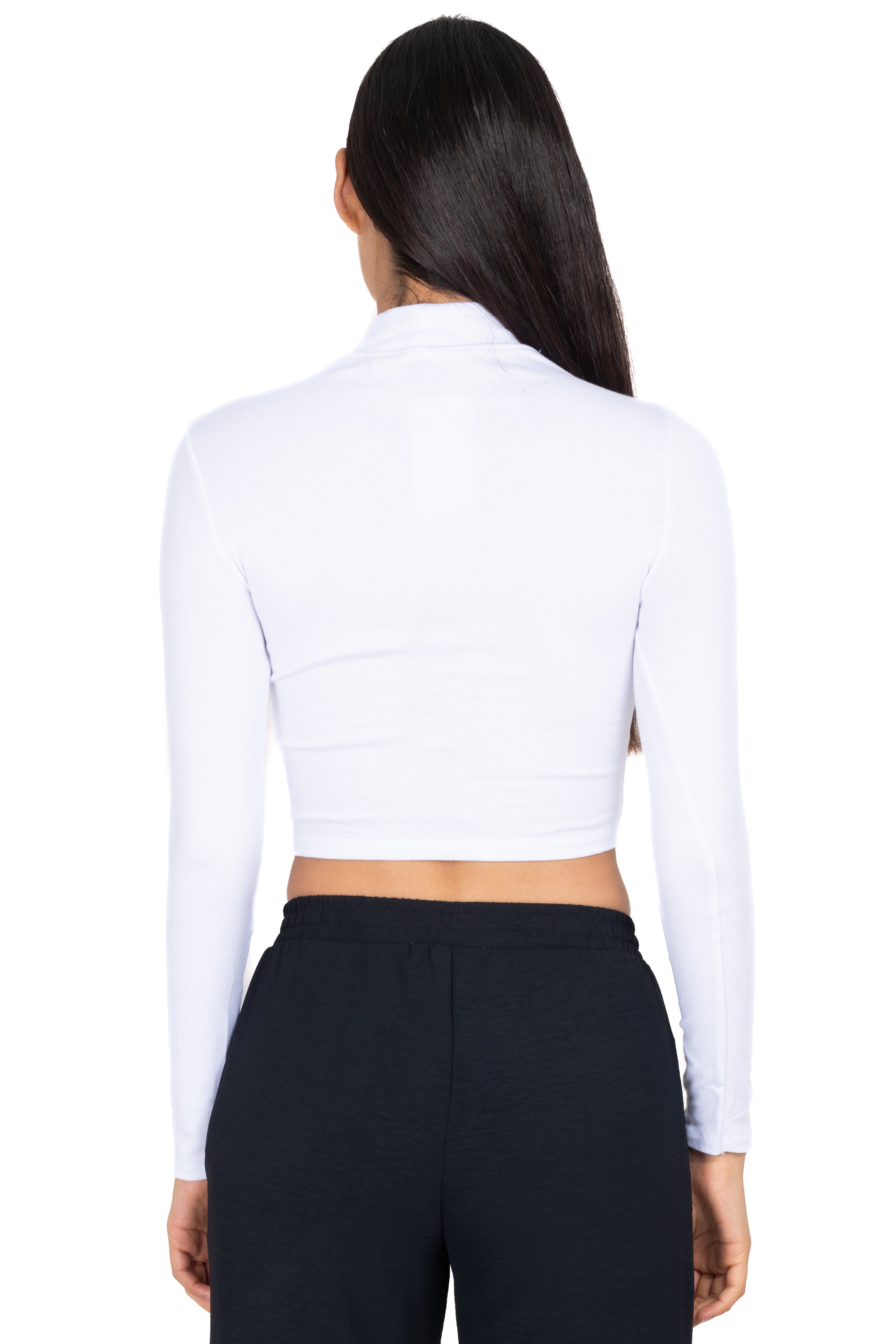 Top crop liso manga larga sold by Shasa product image thumbnail 4