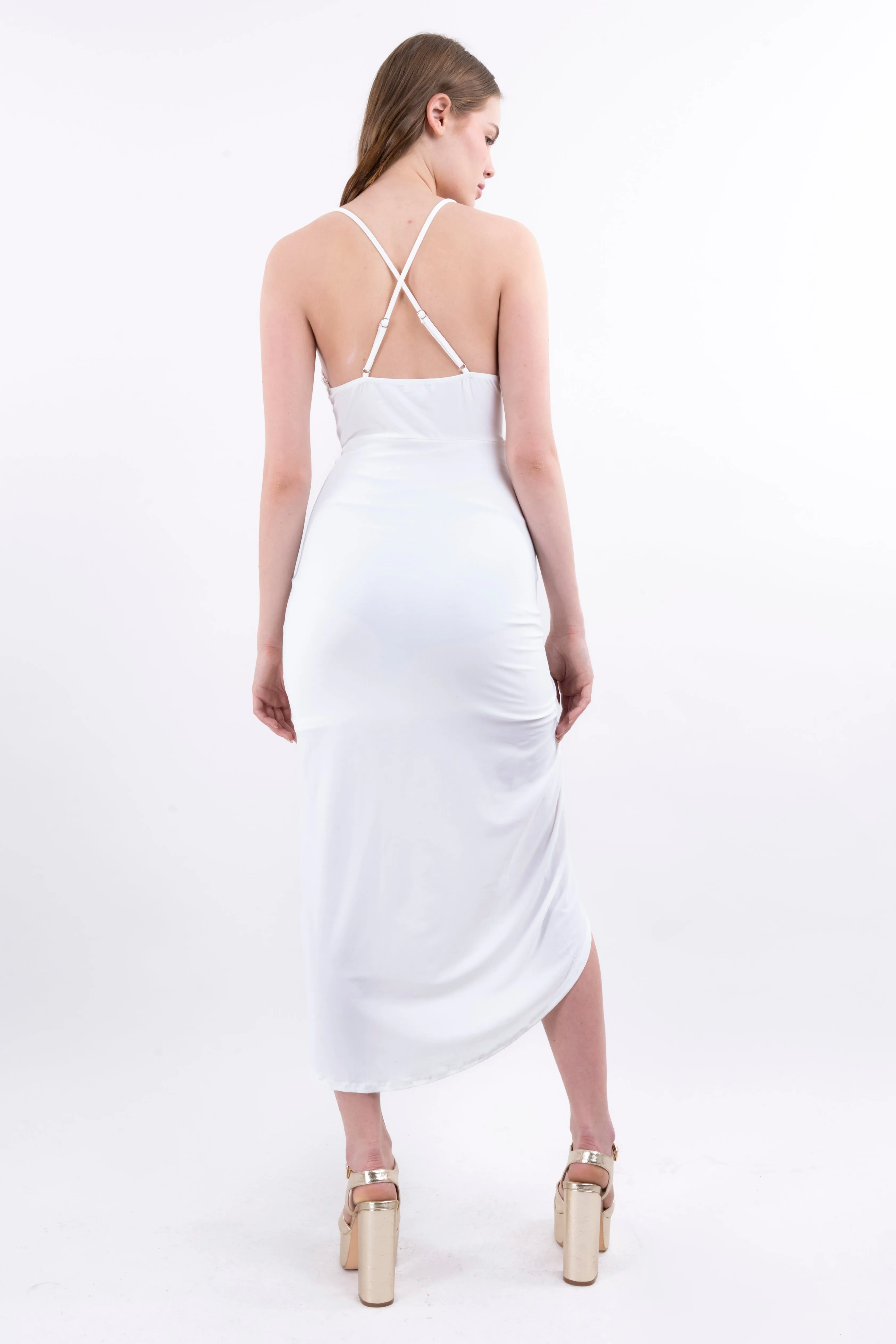 Vestido maxi wrap mesh sold by Shasa product image thumbnail 4