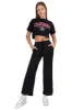 Pantalón wide leg acanalado sold by Shasa